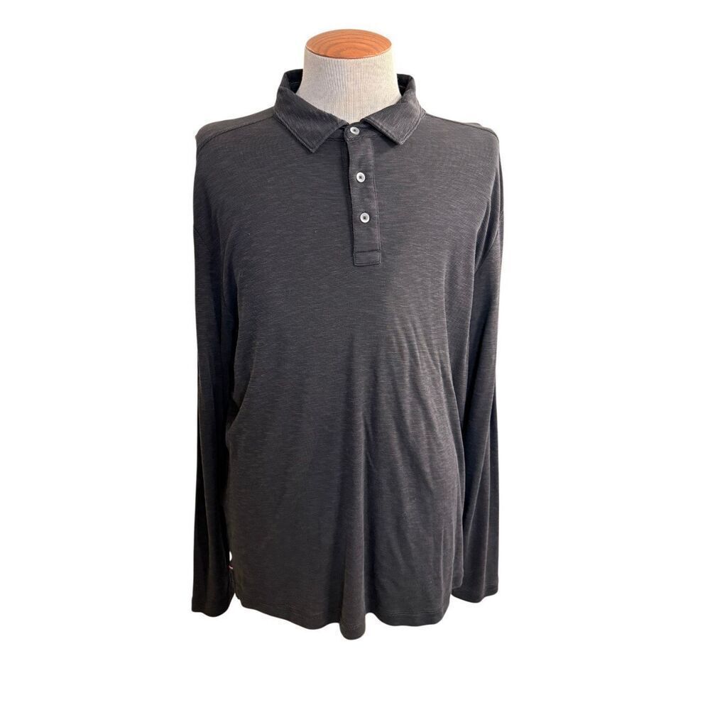 Tommy Bahama Men’s Costa Vera Long Sleeve Polo Shirt XL